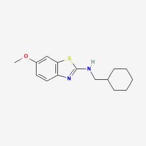 N-(cyclohexylmethyl)-6-methoxybenzo[d]thiazol-2-amine
