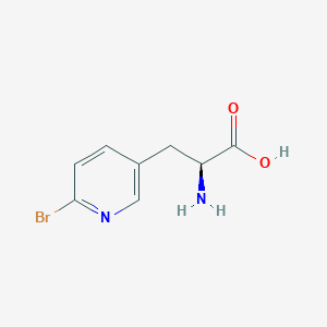 (S)-2-Amino-3-(6-bromopyridin-3-yl)propanoic Acid