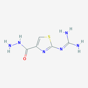 Guanidino-4-thiazole carboxylic acid hydrazide