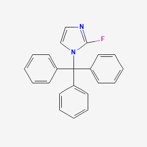 2-Fluoro-1-trityl-1H-imidazole