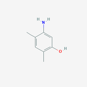 molecular formula C8H11NO B085778 5-氨基-2,4-二甲酚 CAS No. 14106-48-0