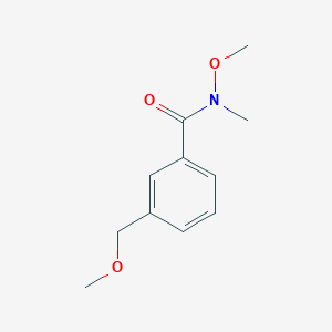 N-methoxy-3-(methoxymethyl)-N-methylbenzamide