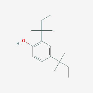 molecular formula C16H26O B085779 2,4-Di-tert-pentylphenol CAS No. 120-95-6