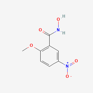molecular formula C8H8N2O5 B8577940 N-hydroxy-2-methoxy-5-nitrobenzamide CAS No. 920739-91-9