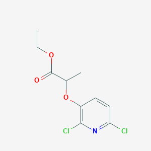 Ethyl 2-[(2,6-dichloropyridin-3-yl)oxy]propanoate