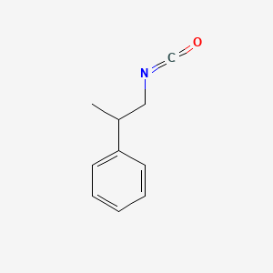 molecular formula C10H11NO B8578004 2-Phenylpropyl isocyanate CAS No. 74572-31-9