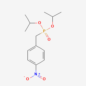molecular formula C13H20NO5P B8578022 Diisopropyl 4-nitrobenzylphosphonate CAS No. 89822-85-5