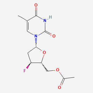Thymidine, 3'-deoxy-3'-fluoro-, 5'-acetate
