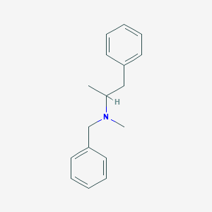 molecular formula C17H21N B085781 N-benzyl-N-methyl-1-phenylpropan-2-amine CAS No. 101-47-3