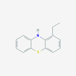 molecular formula C14H13NS B8578102 1-ethyl-10H-phenothiazine CAS No. 83838-27-1