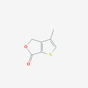 molecular formula C7H6O2S B8578145 3-methyl-4H-thieno[2,3-c]furan-6-one 