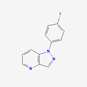 1-(4-fluorophenyl)-1H-pyrazolo[4,3-b]pyridine