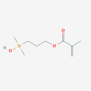 molecular formula C9H18O3Si B8578443 3-Methacryloxypropyldimethylsilanol CAS No. 119052-13-0