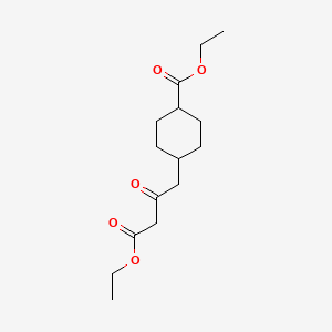 Ethyl 4-(4-ethoxy-2,4-dioxobutyl)cyclohexanecarboxylate