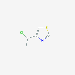 4-(alpha-Chloroethyl)thiazole