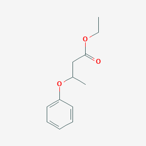 molecular formula C12H16O3 B8578742 (S)-Ethyl 3-phenoxybutanoate 