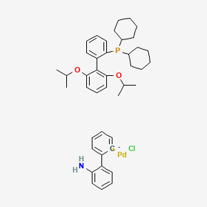 molecular formula C42H53ClNO2PPd B8578817 [RuPhos Palladacycle] 