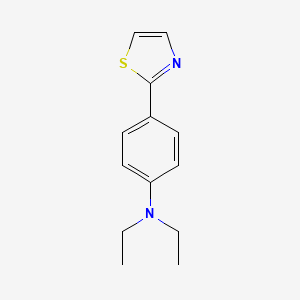 N,N-diethyl-4-(thiazol-2-yl)aniline