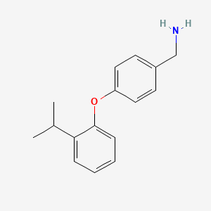 4-(2-Isopropyl-phenoxy)-benzylamine