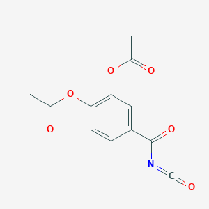 3,4-Diacetoxybenzoyl isocyanate