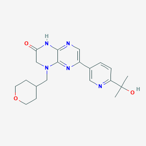 molecular formula C20H25N5O3 B8579109 CC214-2 