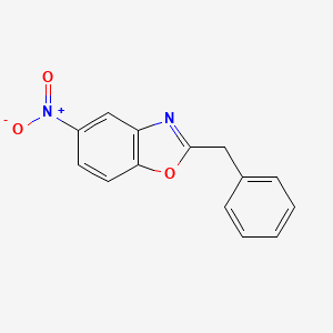 5-Nitro-2-benzylbenzoxazole