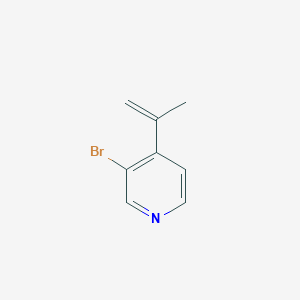 3-Bromo-4-(prop-1-en-2-yl)pyridine
