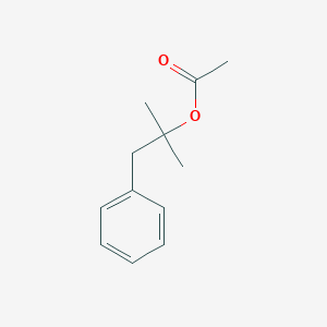 molecular formula C12H16O2 B085794 Dimethylbenzylcarbinyl acetate CAS No. 151-05-3