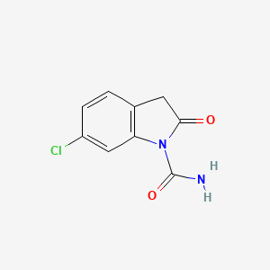 6-Chloro-2-oxoindoline-1-carboxamide