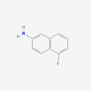 molecular formula C10H8FN B085796 5-Fluoronaphthalen-2-amine CAS No. 13720-50-8