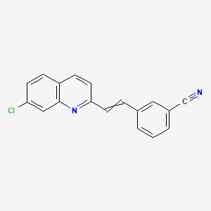 3-(2-(7-Chloro-2-quinolyl)vinyl)benzonitrile