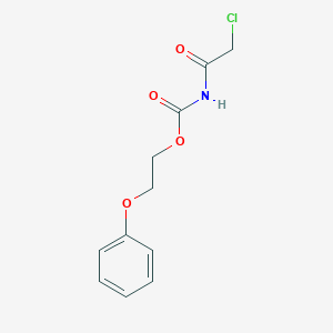 2-Phenoxyethyl (chloroacetyl)carbamate