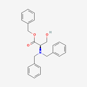 Benzyl dibenzyl-d-serinate