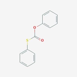 molecular formula C13H10O2S B085799 Phenyl phenylsulfanylformate CAS No. 13509-33-6