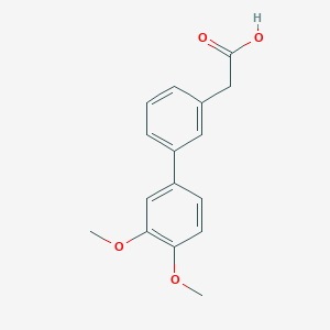 (3',4'-Dimethoxy-biphenyl-3-yl)-acetic acid