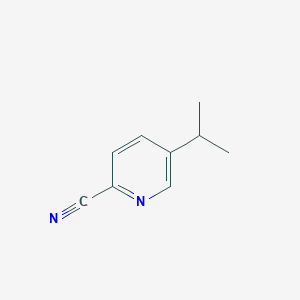 molecular formula C9H10N2 B008580 5-Isopropylpicolinonitrile CAS No. 110260-90-7