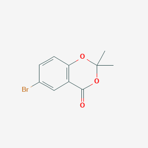 molecular formula C10H9BrO3 B8580075 6-Bromo-2,2-dimethylbenzo[1,3]dioxin-4-one 