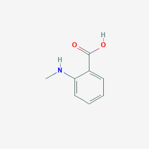 molecular formula C8H8NO2- B085802 N-Methylanthranilate CAS No. 119-68-6