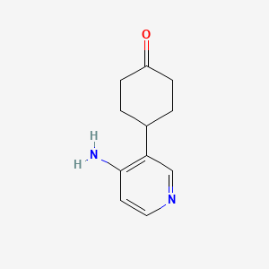 4-(4-Amino-pyridin-3-yl)-cyclohexanone