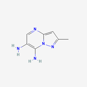 2-Methyl-pyrazolo[1,5-a]pyrimidine-6,7-diamine