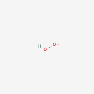 molecular formula HO2- B8580321 Hydrogenperoxide(1-) CAS No. 14691-59-9