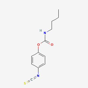 4-Isothiocyanatophenyl butylcarbamate