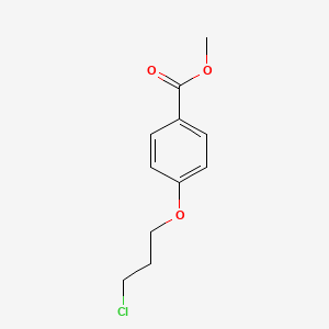 molecular formula C11H13ClO3 B8580720 Methyl 4-(3-chloropropoxy)benzoate 