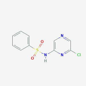N-(6-chloropyrazin-2-yl)benzenesulfonamide