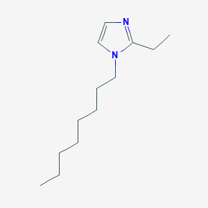 molecular formula C13H24N2 B8580799 1-n-Octyl-2-ethylimidazole 