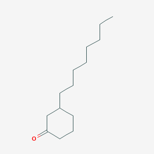 3-Octylcyclohexanone