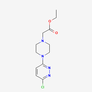 Ethyl 2-(4-(6-chloropyridazin-3-yl)piperazin-1-yl)acetate