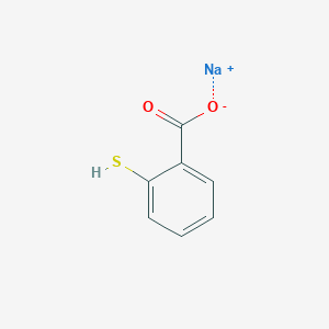 molecular formula C7H6NaO2S B085810 Sodium thiosalicylate CAS No. 134-23-6