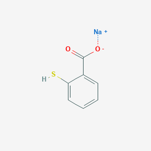molecular formula C7H5NaO2S B085810 硫代水杨酸钠 CAS No. 134-23-6