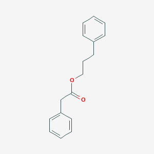 molecular formula C17H18O2 B085812 3-Phenylpropyl phenylacetate CAS No. 122-44-1